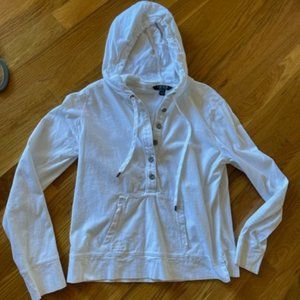 Ralph Lauren White Hooded Shirt